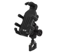 EBTOOLS High-Speed Motorcycle Phone Mount with Vibration Dampener, 360° for 4.9 to 8.1in Smartphones, Secure Lock for Scooter and ATV