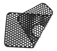 EBTOOLS Hollow Insulated Kitchen Sink Mat - Non-Slip Soft Silicone Protector for Drainage, Multi-Functional Use, Large Size, (Black)