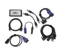 EBTOOLS Inline 6 Data Link Adapter Kit Cummins Engine，Heavy Duty Truck Scanner Diagnostic Tool，Supports SAE J1708/J1587 & J1939/CAN Data Links，USB Full Speed Port，Easy to Use (EBTOOLSrmfkyu6gd8-12)