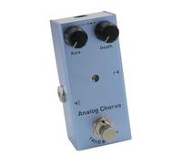 EBTOOLS IRIN EF-10 Electric Guitar Effect Pedal with True Bypass - Portable Analog Delay Pedal for Musicians (Light blue)