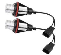 EBTOOLS Led Angelace E60-12V 2Pcs Car Bright 6000K 5W White Angel Eyes Led Light Lamp Replacement For E60 E61 E39 E53
