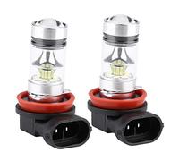 EBTOOLS Led H11-2X 6000K Led Light Bulb Super White 100W Cree Source With Long Life 5000 Hours High Power Led Headlight Bulbs Kit Fog Lights Replacement For Cars H8 H9 H11