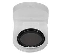 EBTOOLS Lens Filter, Aluminum Alloy Optical Glass 43MM Neutral Density Lens ND Filter ND2-400 Adjustable Replacement for SLR Mirrorless Camera Lens
