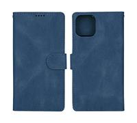 EBTOOLS Luxury Red PU Leather Wallet Case for 13 with Magnetic Buckle and Card Slots (Blue)