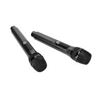 EBTOOLS Microphone with LED Display - Versatile Handheld for Home, Outdoor, or Conference Use - Gold (Black)
