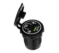 EBTOOLS Modified Car with Dual Port Output, Type C & QC3.0 Fast Charging, Safe Control Chip - Elegant Design for Vehicles