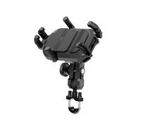 EBTOOLS Motorcycle Phone Mount Holder with I-Th Lock & 360° Rotation for 3.5-6.5 I Cell Pho on Your Bike (Handlebar Mount)