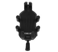 EBTOOLS Motorcycle Phone Mount with Vibration Dampening & Secure Lock for 4.9-8." Smartphones - Rearview Holder for Scooter & ATV