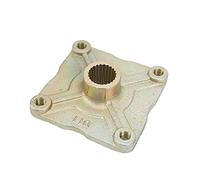 EBTOOLS Motorcycle Rear Axle Hub Mount 4 Stud Holes 23 Teeth for Quad Bike ATV Replacement