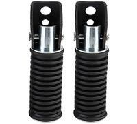 EBTOOLS Motorcycle Rear Footrest,Pair of Motorcycle Rear Passenger Foot Pegs Pedal Footrest Replacement for GN125/QJ25/GS125/GT125-5