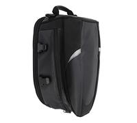 EBTOOLS Motorcycle Tail Bag Expandable Saddle Bag with Versatile Use 14.5 to 18.5L Capacity for Bikes and Dual Sport Riding