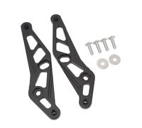EBTOOLS Motorcycle Windshield Bracket CNC Aluminum High Strength Support for FORZA125 FORZA350 NSS350 2021-2023 (Black)