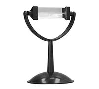 EBTOOLS Optical Glass Triangular Prism with Stand for 360° Rotation - Ideal Light Spectrum Teaching Tool for Education and Photography