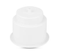 EBTOOLS Plastic Cup Holder, Marine RV Boat Yacht Universal Drink Cup Bottle Can Holder With Insert Drain Hole (White)