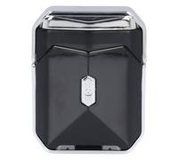 EBTOOLS Portable Beard Trimmer for Men - Zinc Alloy, IPX7 Hair Clipper with Magnetic Detachable Head and Digital Display for Travel