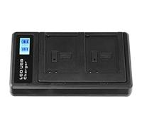 EBTOOLS Portable Camera Battery for NB-10L with Dual Charging and LCD Display for Travel Photography