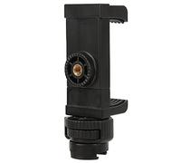 EBTOOLS Portable Tripod Smartphone Mount with Cold Shoe, Non-Slip Phone Holder, Clamp - Lightweight Adapter for Shoots