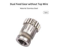 EBTOOLS Premium 3D Printer Dual Gear Drive Wheel Extruder Accessories for Ender 3, 5 & CR-10 Pro with Enhanced Design