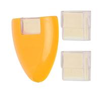 EBTOOLS Professional Tailor's Chalk Tool - 4 Color Set for Sewing, Embroidery, Fabric Marking - and Easy to Use (Yellow)