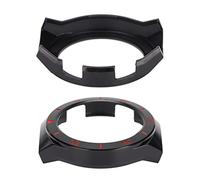 EBTOOLS Protective Case for 2E 46mm Smartwatch Bumper Frame Shell, Wear- Cover (Black Red)