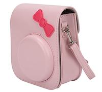 EBTOOLS PU Leather -Drop Retro Shoulder Camera Bag Pouch for Mini11/8/9 - Convenient () (Roseate)