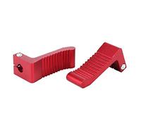 EBTOOLS Red Moto Racing Aluminum Alloy Footpeg Foot Rest Pedal Compatible with Bikes