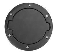 EBTOOLS Replacement Fuel Cap for JK & Unlimited - Black Aluminium ABS Material - Direct Fitment - Twist-On - Vehicle Accessory