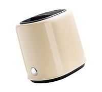 EBTOOLS Retro Block Utensil Holder with Large Capacity - 2-in- Countertop for Kitchen, Green Design (Beige)
