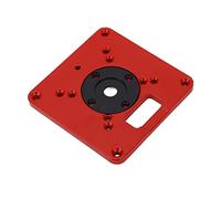EBTOOLS Router Table Insert Plate - Aluminum Alloy Accessory for Precise Woodworking Efficiency and Safe Cutting