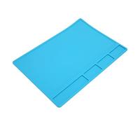 EBTOOLS Silicone Soldering Mat - -Static, Heat Repair Pad with Scale for Electronics Work Large Size and Design