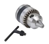 EBTOOLS Stainless Steel Keyless 3 Jaw Drill Chuck for Impact and Electric Drills 0.6-6mm Size Conversion Tool