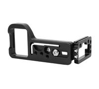 EBTOOLS Stretchable Aluminum Alloy L-Shape Arrow Storage Case Plate for A6600 ILCE-6600 Mirrorless Camera with Ergonomic Grip, (Black)