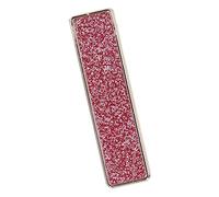 EBTOOLS Ultra Thin Aluminum Alloy Phone Kickstand - Stand for Vertical & Horizontal Viewing - Double-Sided Adhesive Design in Silver (Rose Red)