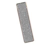 EBTOOLS Ultra Thin Aluminum Alloy Phone Kickstand - Stand for Vertical & Horizontal Viewing - Double-Sided Adhesive Design in Silver (Silver)