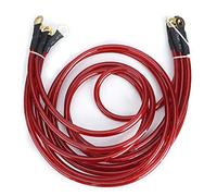 EBTOOLS Universal 5-Point Grounding Wire Kit for Enhanced Car Performance, Horsepower, Battery Life, and Night Visibility (Red)