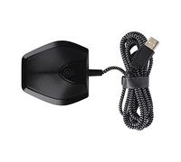 EBTOOLS USB Microphone with Touch - Portable Dual-Capacitor Receiver for Video Teaching, Conference Calls, and Webcast () (Black)