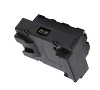 EBTOOLS V-Mount to NP-F Battery Adapter with D-Tap Output for Monitors and Fill Lights - and User-Friendly Design