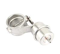 EBTOOLS Vacuum Activated Exhaust Cutout/Dump 2in Stainless Steel Car Engine Exhaust Valve