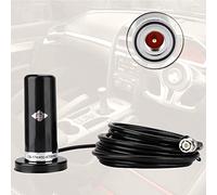 EBTOOLS Vehicle Dual Band Antenna BNC Male Connector Magnetic Base for Car Radio Scanner VHF/UHF Use