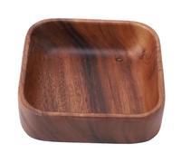 EBTOOLS Walnut Wood Dry Fruit Box with Large Capacity for Snacks, Nuts, Jewelry & More - Elegant & Functional Multi-Purpose Storage Solution (Square)