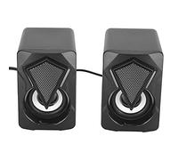 EBTOOLS X2 Portable USB Speaker with RGB Lights, Bass, and Volume - for PC, Laptop, Mobile Devices