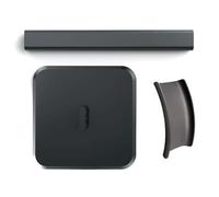 EBTOOLS Z6 Detachable Headphone Stand Aluminum Alloy, Stable Over-Ear Headset Holder with -Slip Base and Wide Tray for Headphone Sizes (Black)