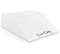 Ebung Leg Wedge Elevation Pillow for Sleeping Circulation Supportive Bed Pillow Leg Swelling Foot & Knee Discom (cover only)