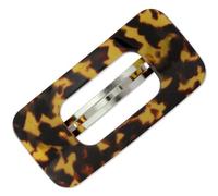 Ebuni | Handmade 8cm French Open Rectangle Barrette/Hair Clip