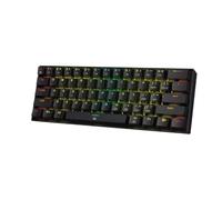 EburpKhbd Keyboard Compatible With K630 Dragonborn 60% Wired RGB Hot-Swappable Gaming Keyboard 61 Compact Mechanical Keyboard(Axis Body: Red Switch)