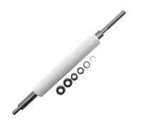 EburpKhbd Pressure Platen Roller Kit Bearings Gear Bushing Snap Ring Compatible With 105SL Thermal Label Printer 203dpi 300dpi