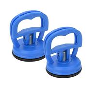 ebuyerfix 2 Pack Blue Mini Heavy Duty Suction Cup Strong Grip Tool for Lifting Glass Removing Screens Tablets LCD Displays Small Repairs Compact Durable Multi-Purpose Vacuum Lifter for Electronics