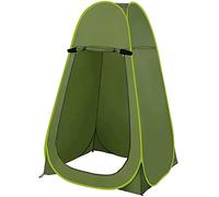 ebuyerfix Shower Privacy Toilet Tent Beach Army Green Portable Changing Dressing Camping Pop Up Tents Room, Foldable Rain Shelter Water Proof UV Shower Lightweight & Sturdy, with Carrying Bag