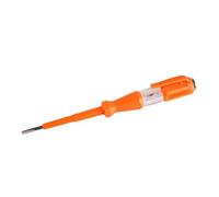 ebuyerfix Voltage Tester Electric Tester AC 100-500V Voltage Test Slotted Screw Driver Pen Safety Insulated Handle and Pocket Clip