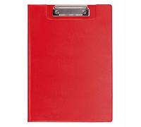 eBuyGB A4 Durable PVC Clipboard with Folding Cover - Red 1319105